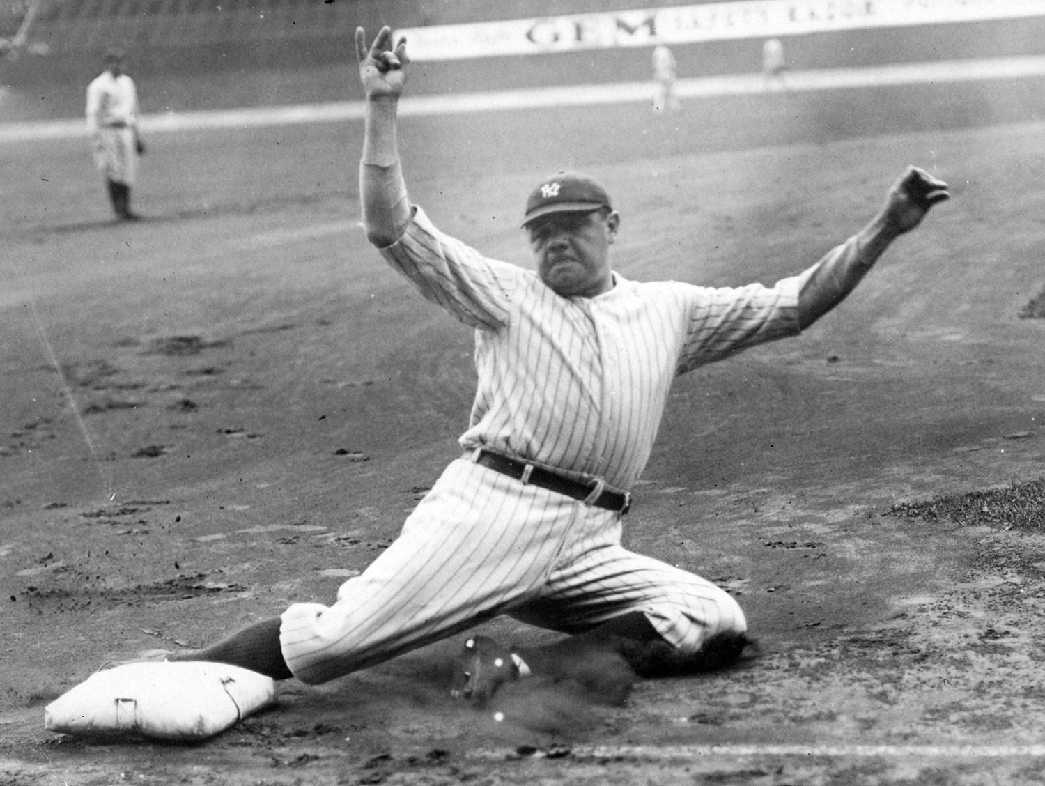 Babe Ruth Spikes Baseball Hall Of Fame 